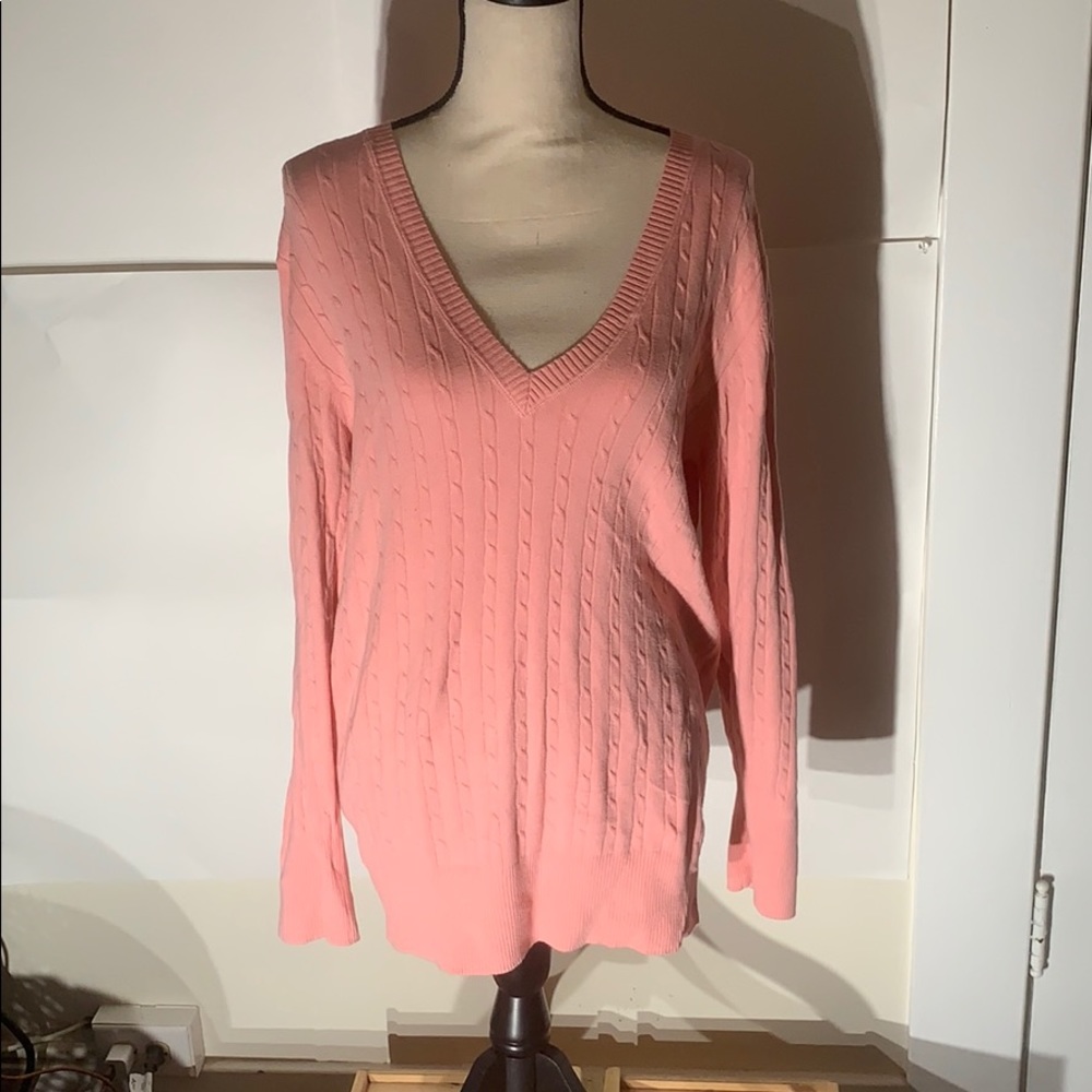 Pink sweater